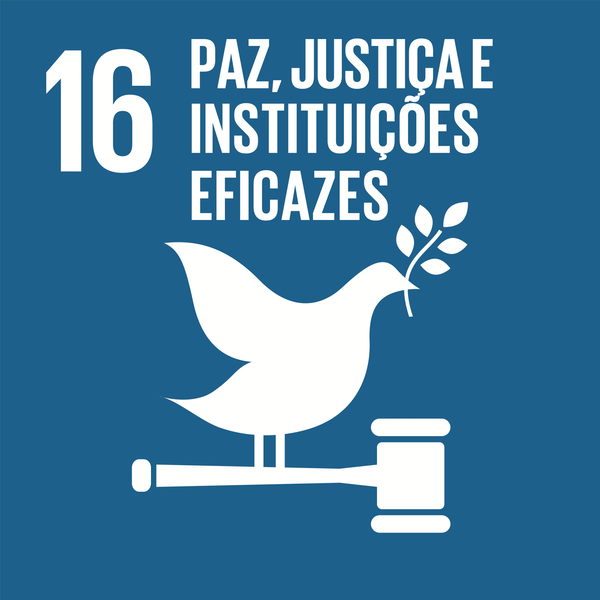 Promover sociedades pacíficas e inclusivas para o desenvolvimento sustentável, proporcionar o acesso à justiça para todos e construir instituições eficazes, responsáveis e inclusivas em todos os níveis.