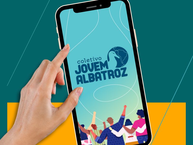 Coletivo Jovem Albatroz lança folder colaborativo sobre os caminhos para o desenvolvimento de lideranças na juventude