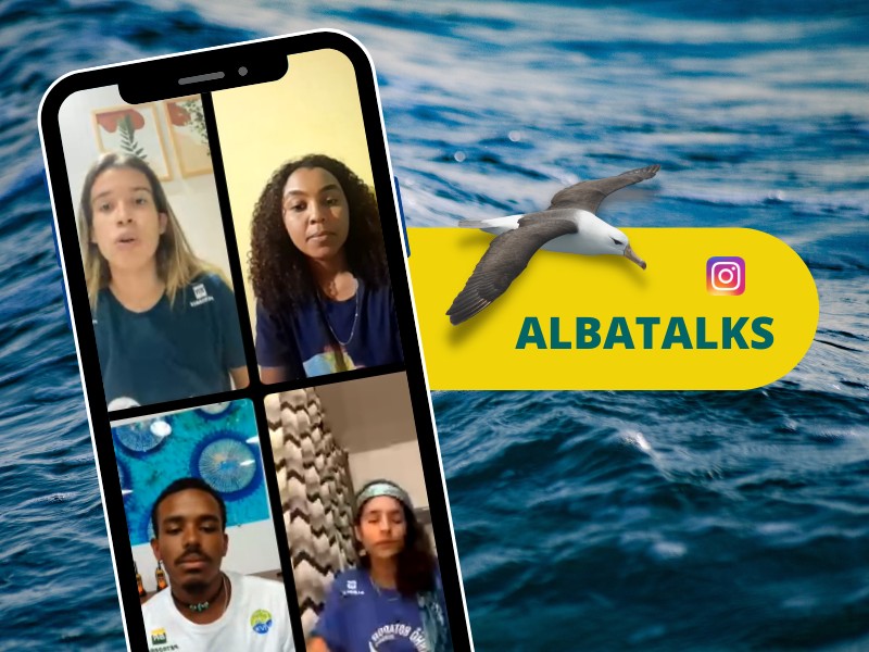 Após o V Encontro Jovem Mar, Albatalks reúne jovens para discutir aprendizados e o futuro da conservação marinha