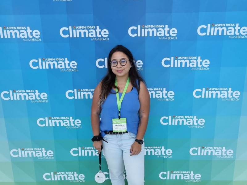 Integrante do CJA representa o Brasil no Future Leaders Climate Summit 2023, nos Estados Unidos
